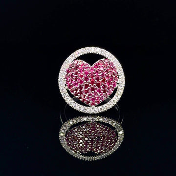 MAXI RUBINS DIAMONDS HEART