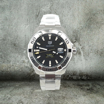 TAG HEUER AQUARACER 300 BLACK YELLOW 43mm NEW