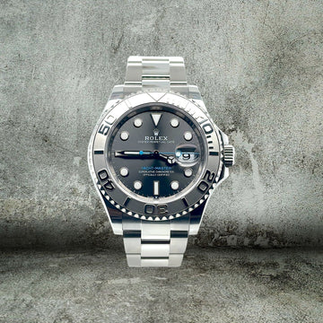 ROLEX YACHT MASTER RHODIUM 126622