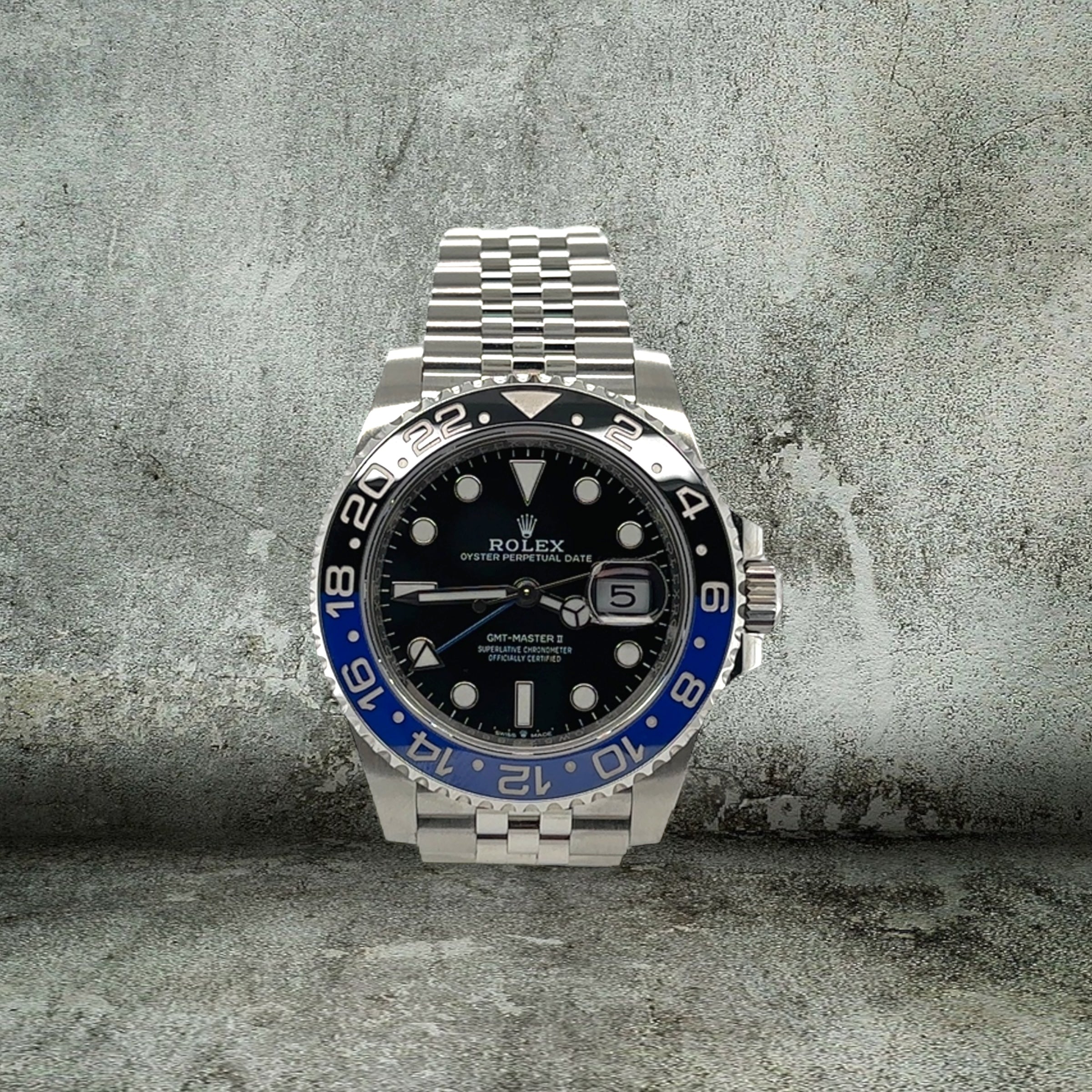 ROLEX GMT MASTER BATMAN JUBILEE 126710BLNR - Main Image