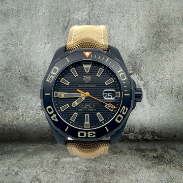 TAG HEUER AQUARACER TITANIO PVD 43mm NEW
