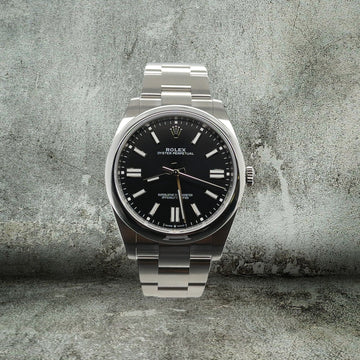 ROLEX OYSTER PERPETUAL 124300 BLACK 41mm NEW