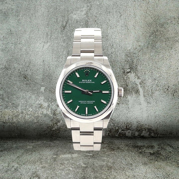 ROLEX OYSTER PERPETUAL GREEN 31mm 277200