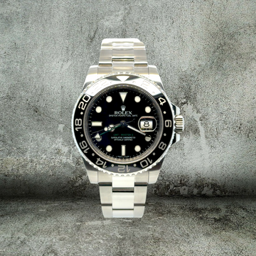 ROLEX GMT MASTER II 116710LN MK1 RECTANGULAR FULL SET