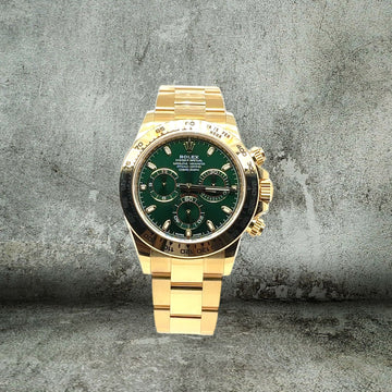 DAYTONA GREEN MEYER 116508 18kt