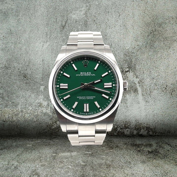 ROLEX OYSTER PERPETUAL 41mm 124300 GREEN