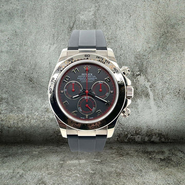 ROLEX DAYTONA RACING 116519 WHITE GOLD 18kt