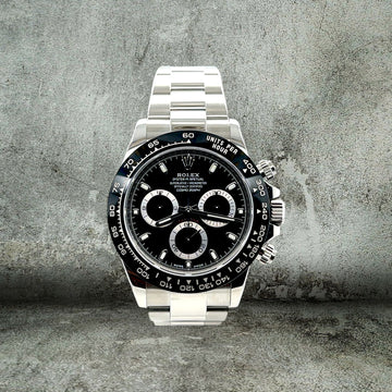 ROLEX DAYTONA 116500LN BLACK CERAMIC LIKE NEW