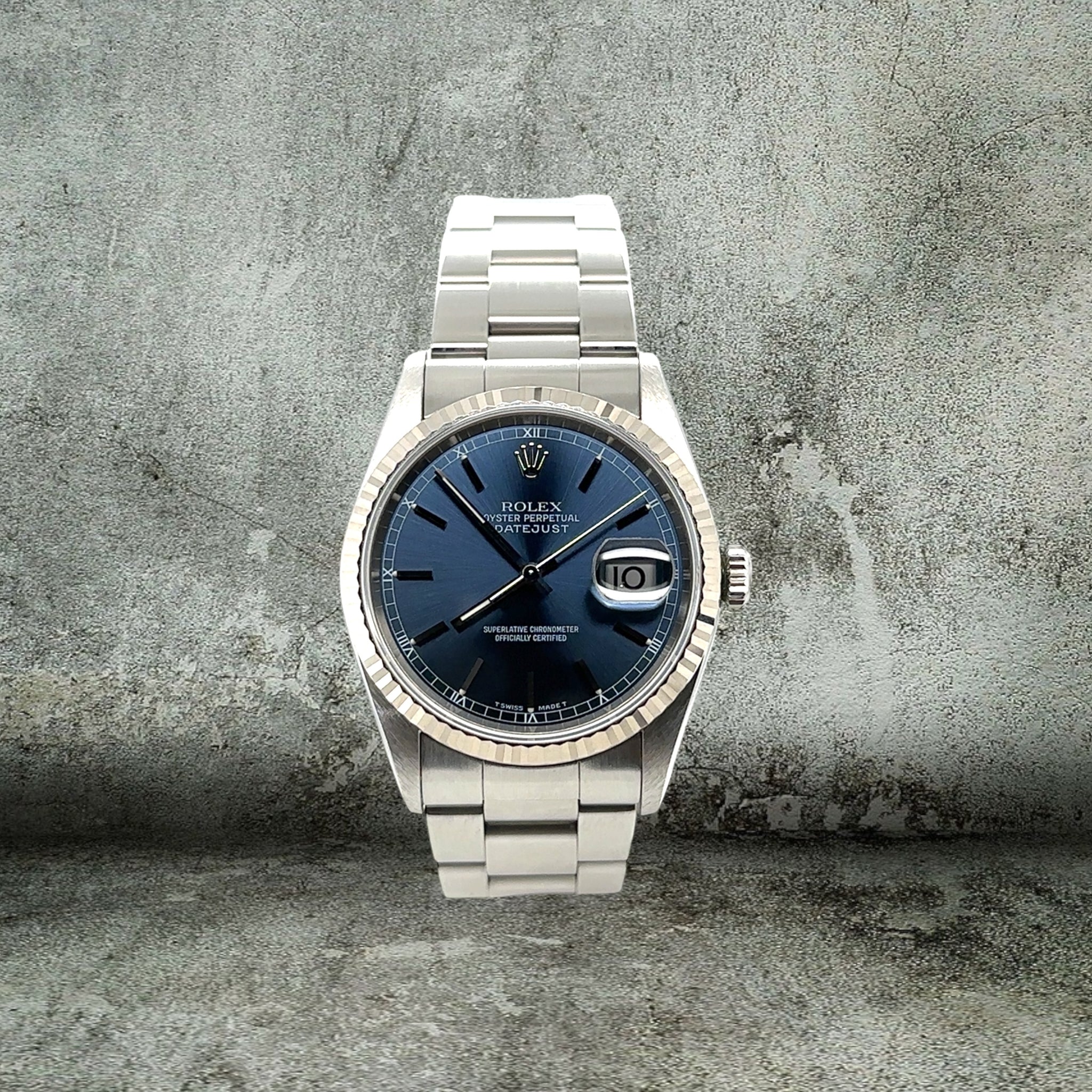 ROLEX DATEJUST 36 OYSTER FULL SET