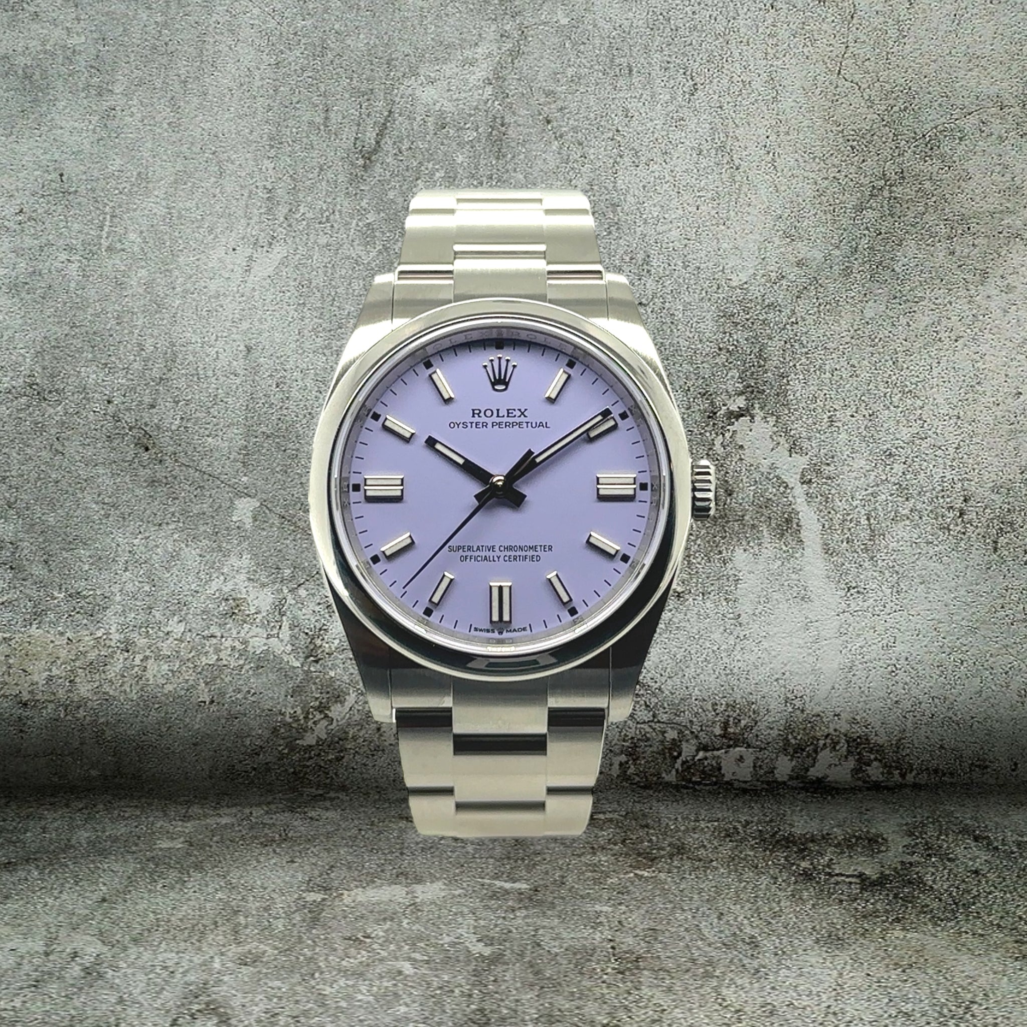 ROLEX OYSTER PERPETUAL 36 LAVANDA NEW 126000