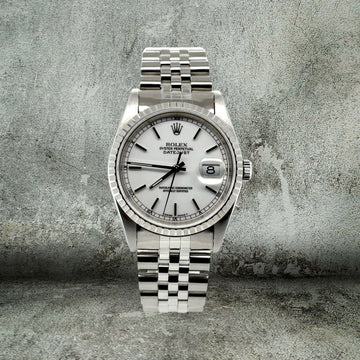 ROLEX DATEJUST 36 WHITE JUBILEE 16220