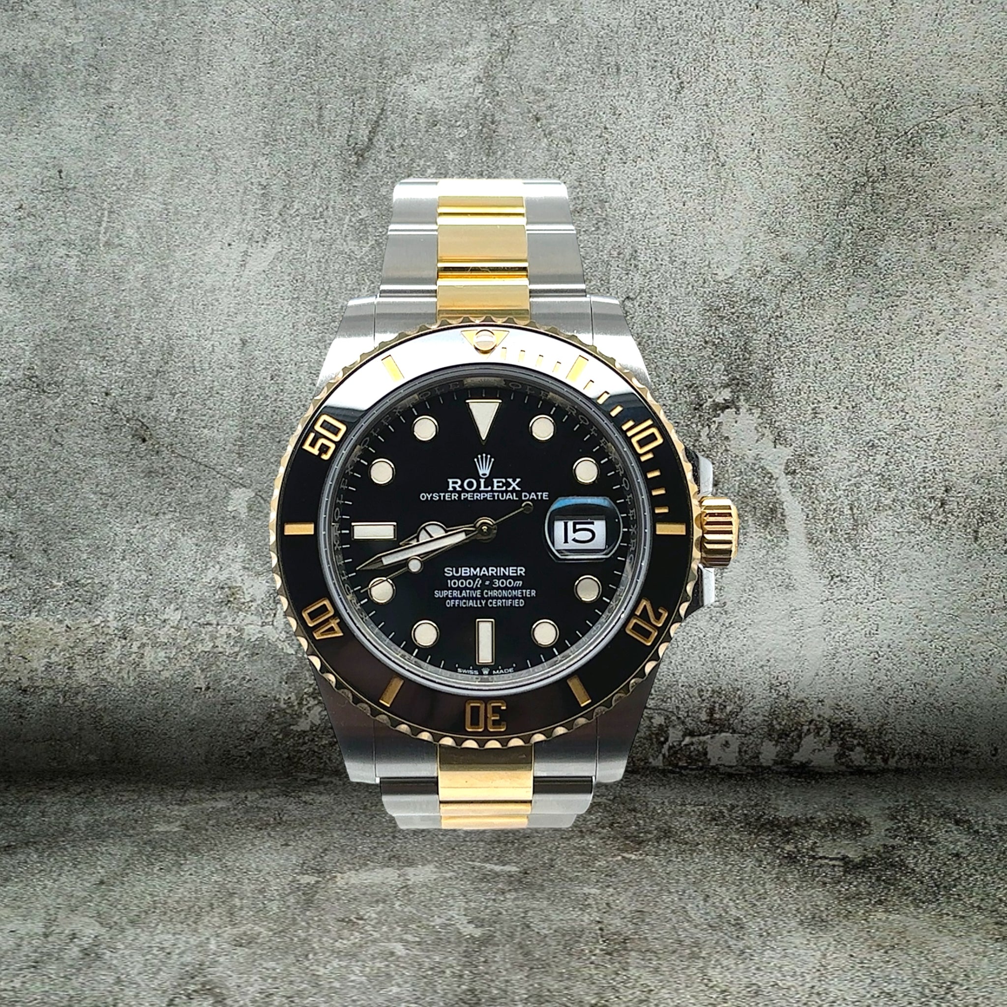 ROLEX SUBMARINER 41 NOS ACCIAIO ORO 126613LN