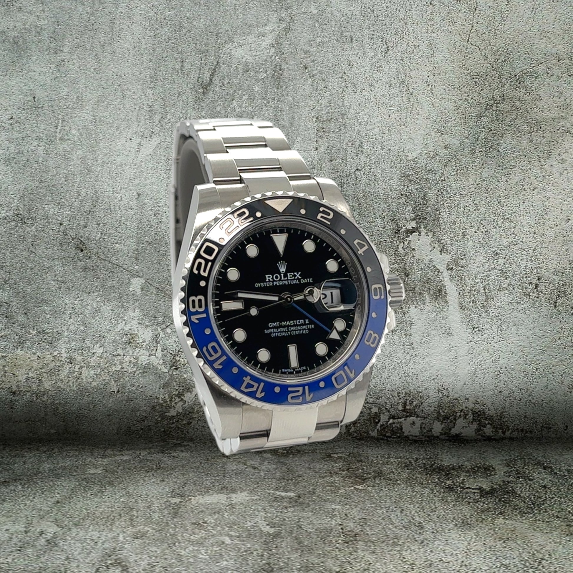 Orologio Gmt Master Blu E Nero ROLEX GMT MASTER BATMAN OYSTER