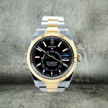 ROLEX SKYDWELLER ACCIAIO ORO FULL STICKERS  326933