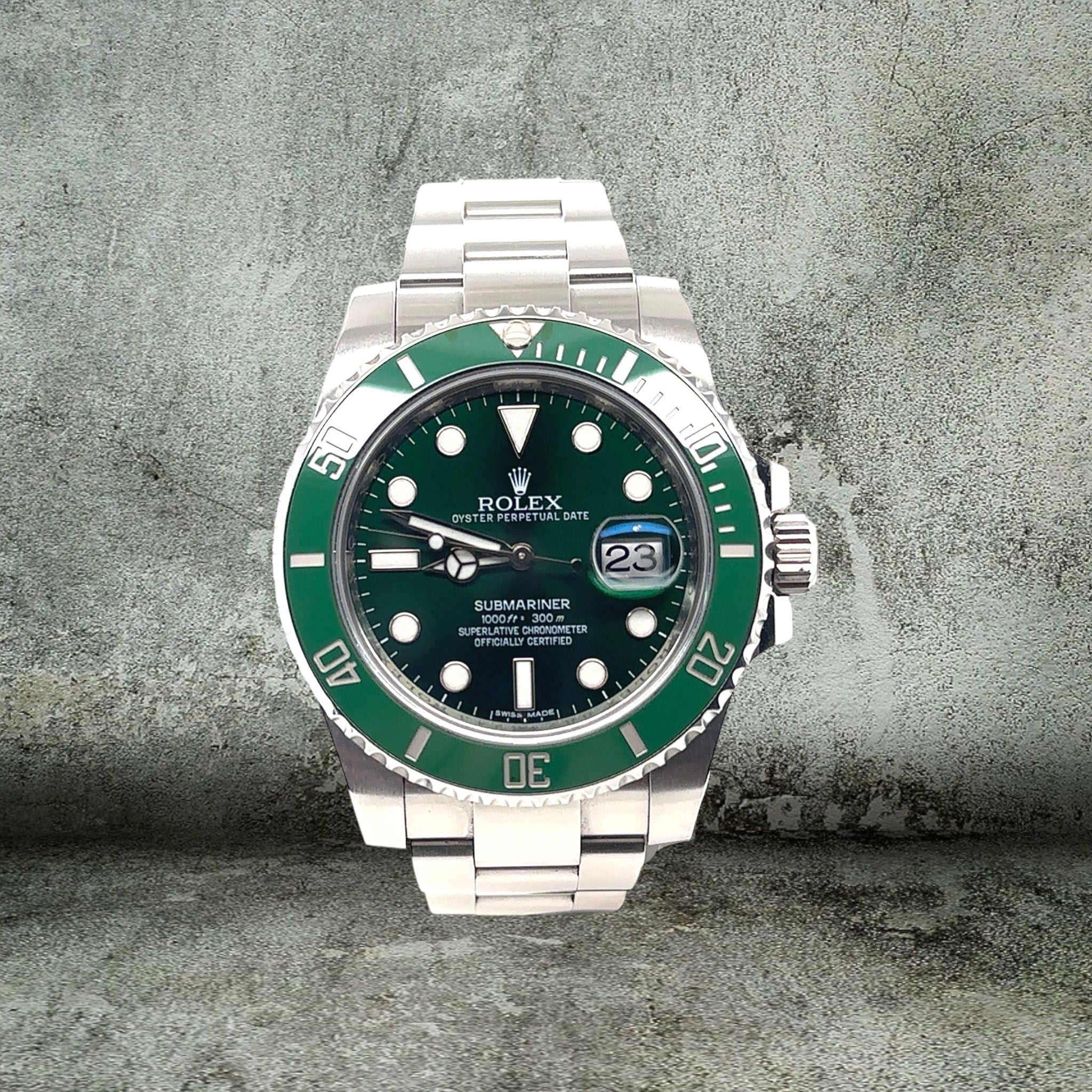 ROLEX SUBMARINER HULK 116610LV