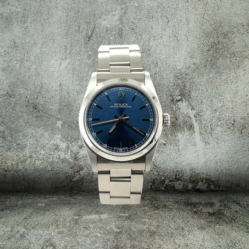ROLEX OYSTER PERPETUAL 31mm BLUE DIAL Ref.: 77080