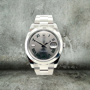ROLEX DATEJUST 41 WIMBLEDON NUOVO 126300
