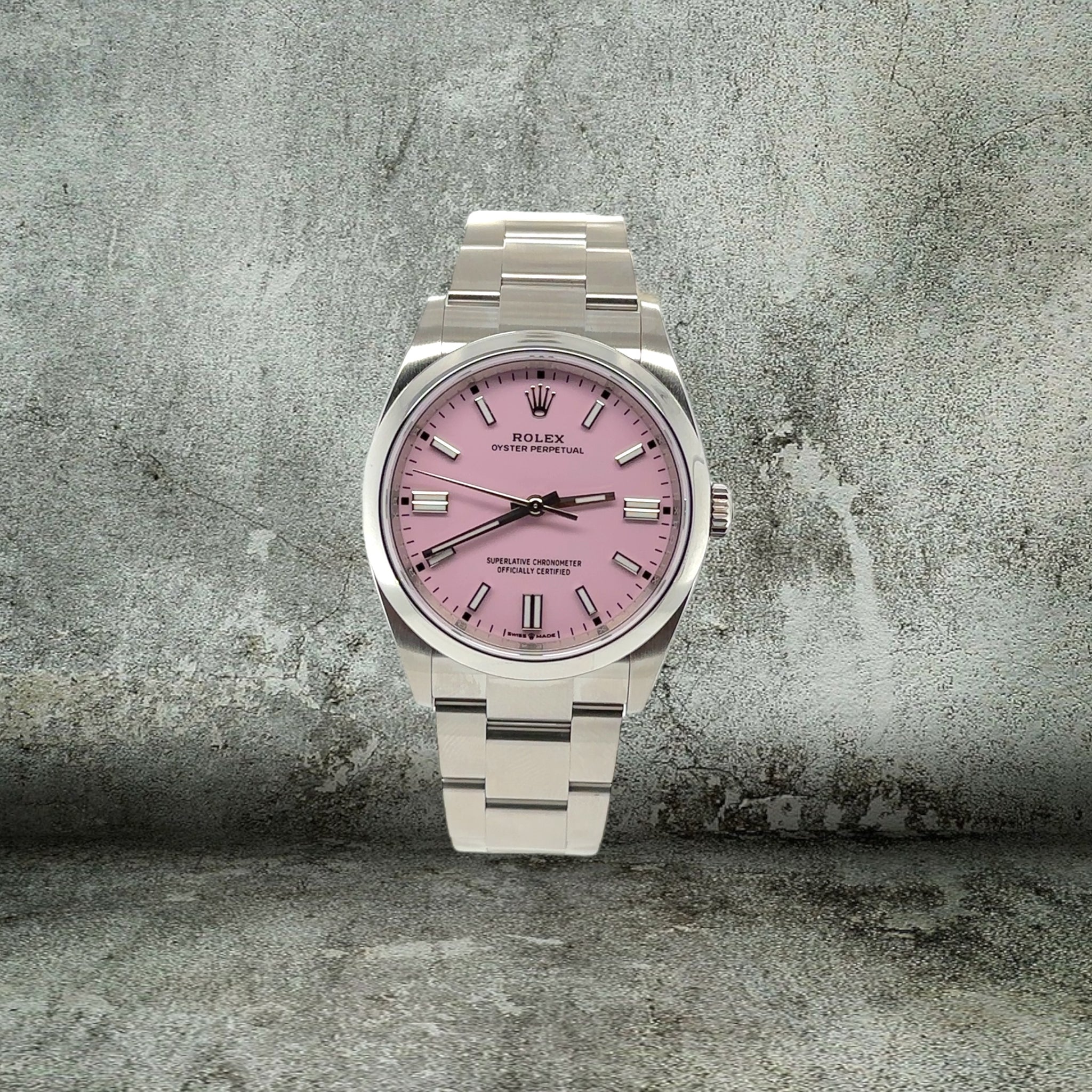 ROLEX 126000 CANDY PINK NEW 2024 36mm