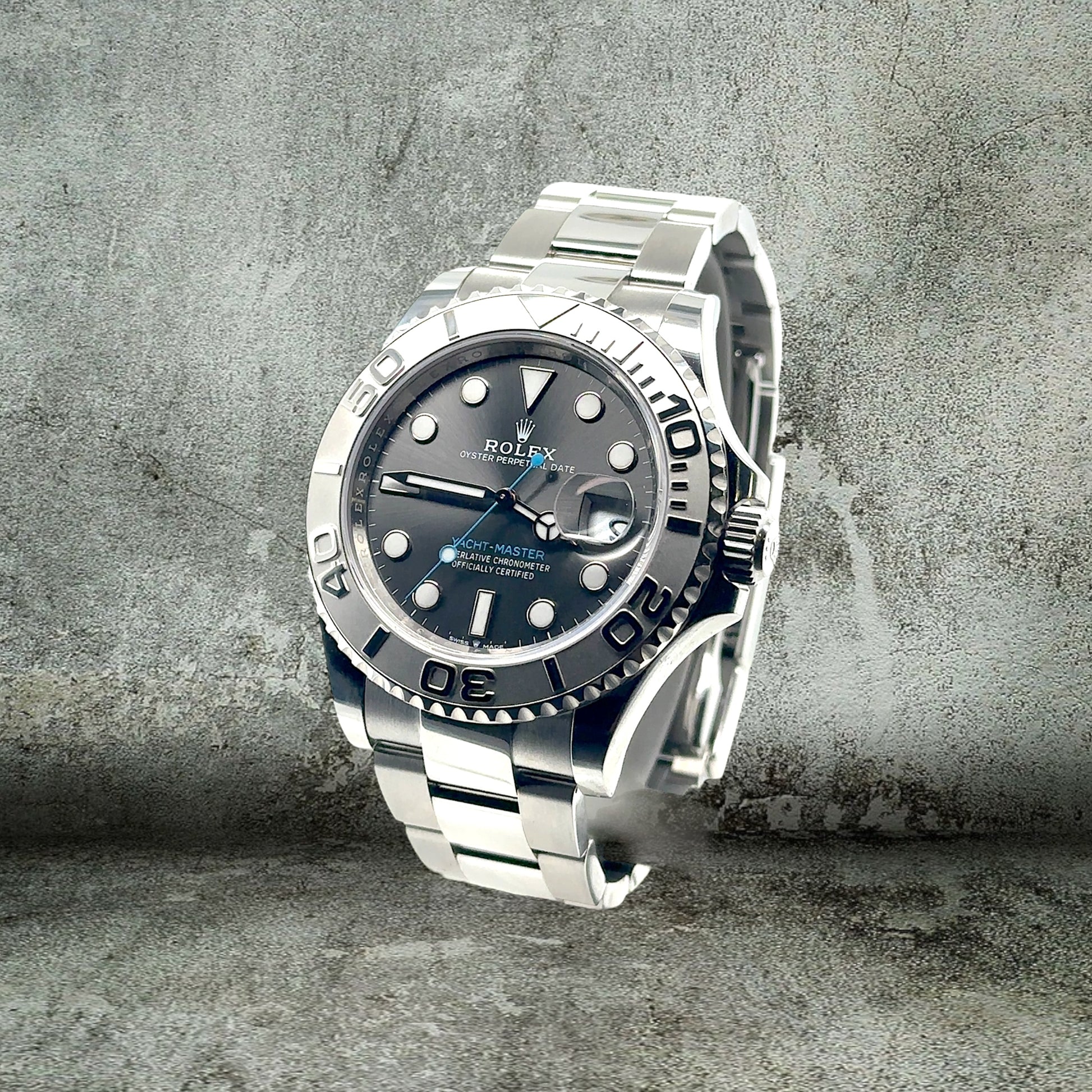 ROLEX YACHT MASTER RHODIUM 126622
