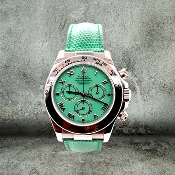 ROLEX DAYTONA COSMOGRAPH 116519 BEACH GREEN 18kt