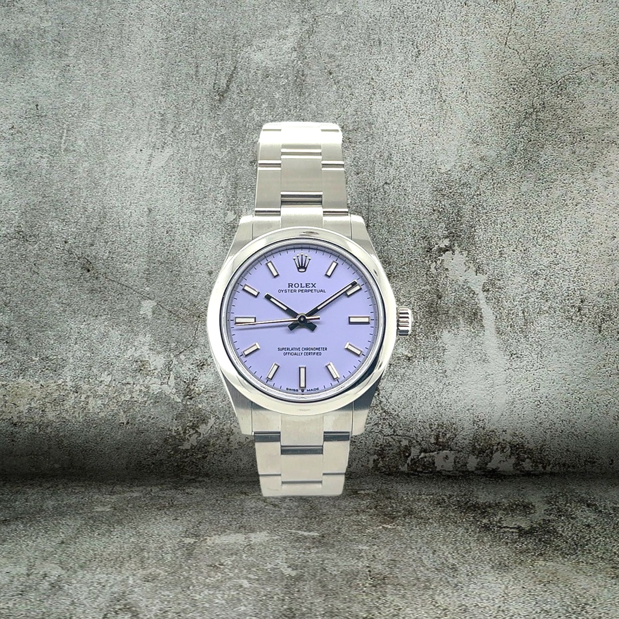 ROLEX OYSTER PERPETUAL 31mm LAVANDA NEW 277200