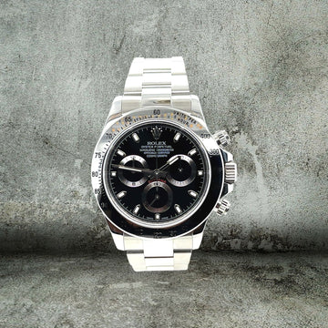 ROLEX DAYTONA 116520 BLACK FULL SET