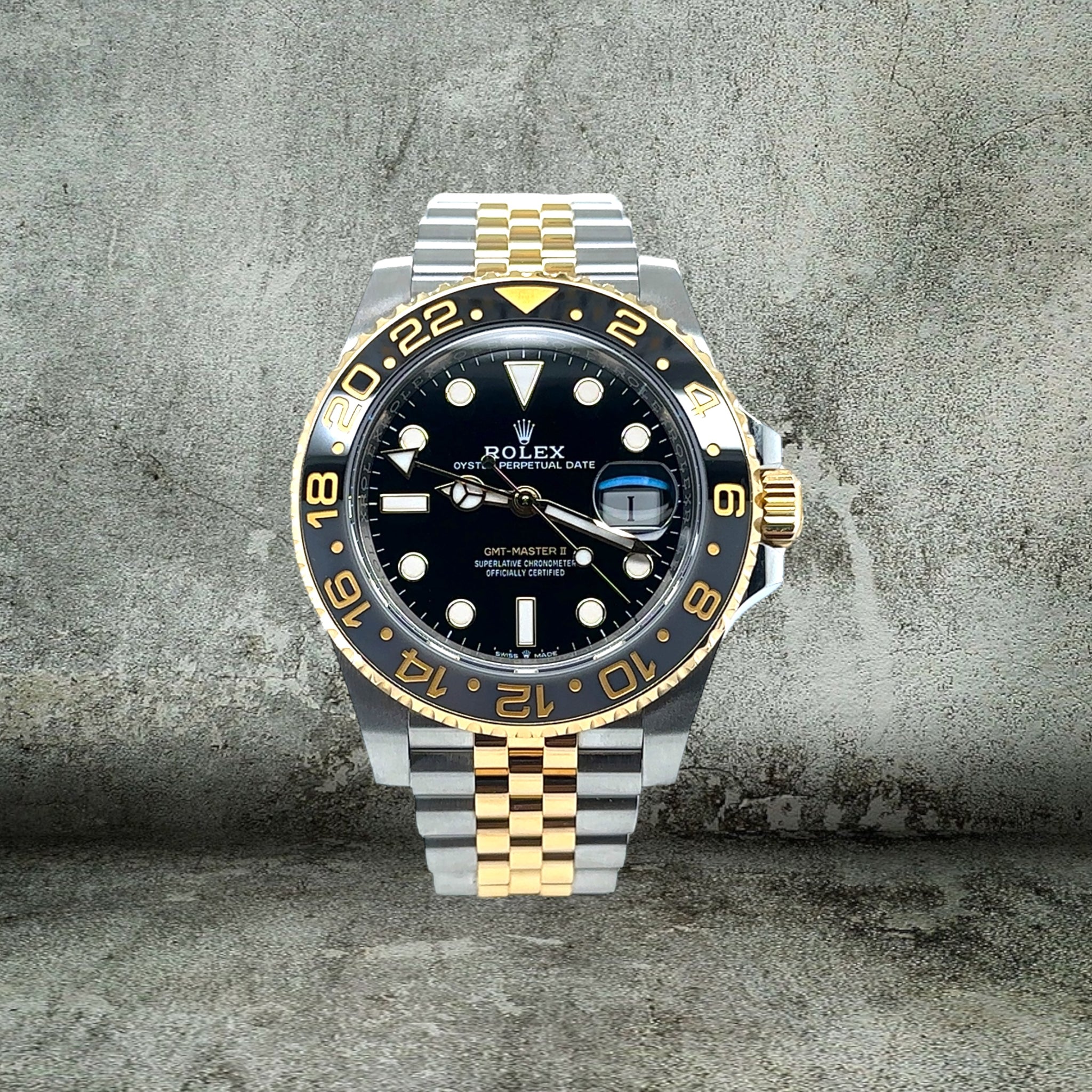 ROLEX GMT MASTER 126713GRNR ZOMBIE JUBILEE
