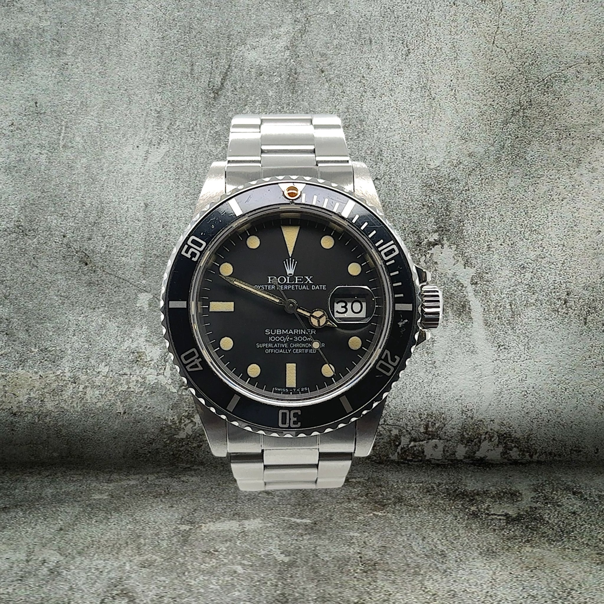 ROLEX SUBMARINER 16800 PALLETTONI TRANSIZIONALE 1982