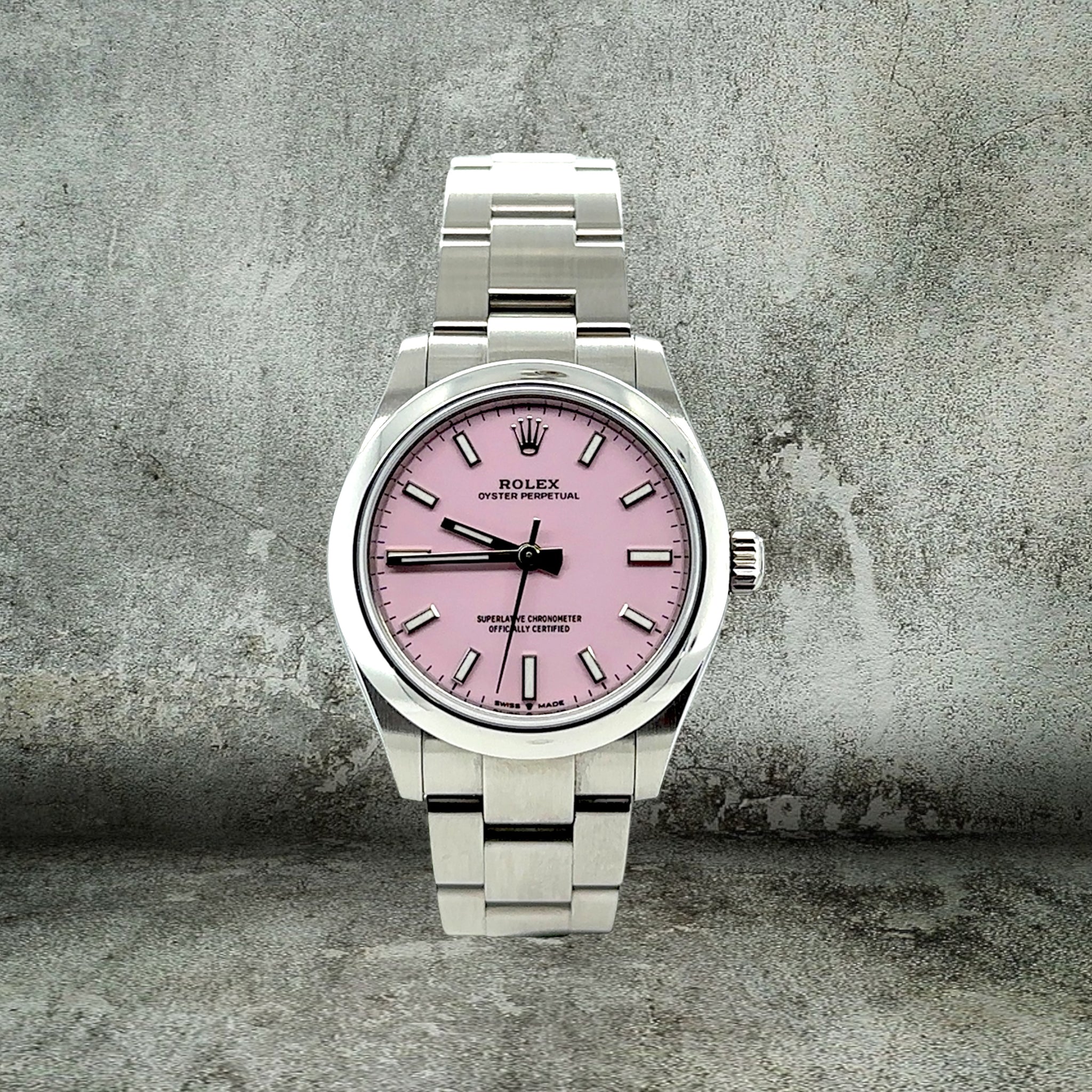 ROLEX OYSTER PERPETUAL 31 CANDY PINK 277200