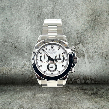 ROLEX DAYTONA 116520 CHROMALIGHT WHITE LIKE NEW