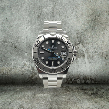 ROLEX YACHT MASTER 37mm RHODIUM NEW 2025