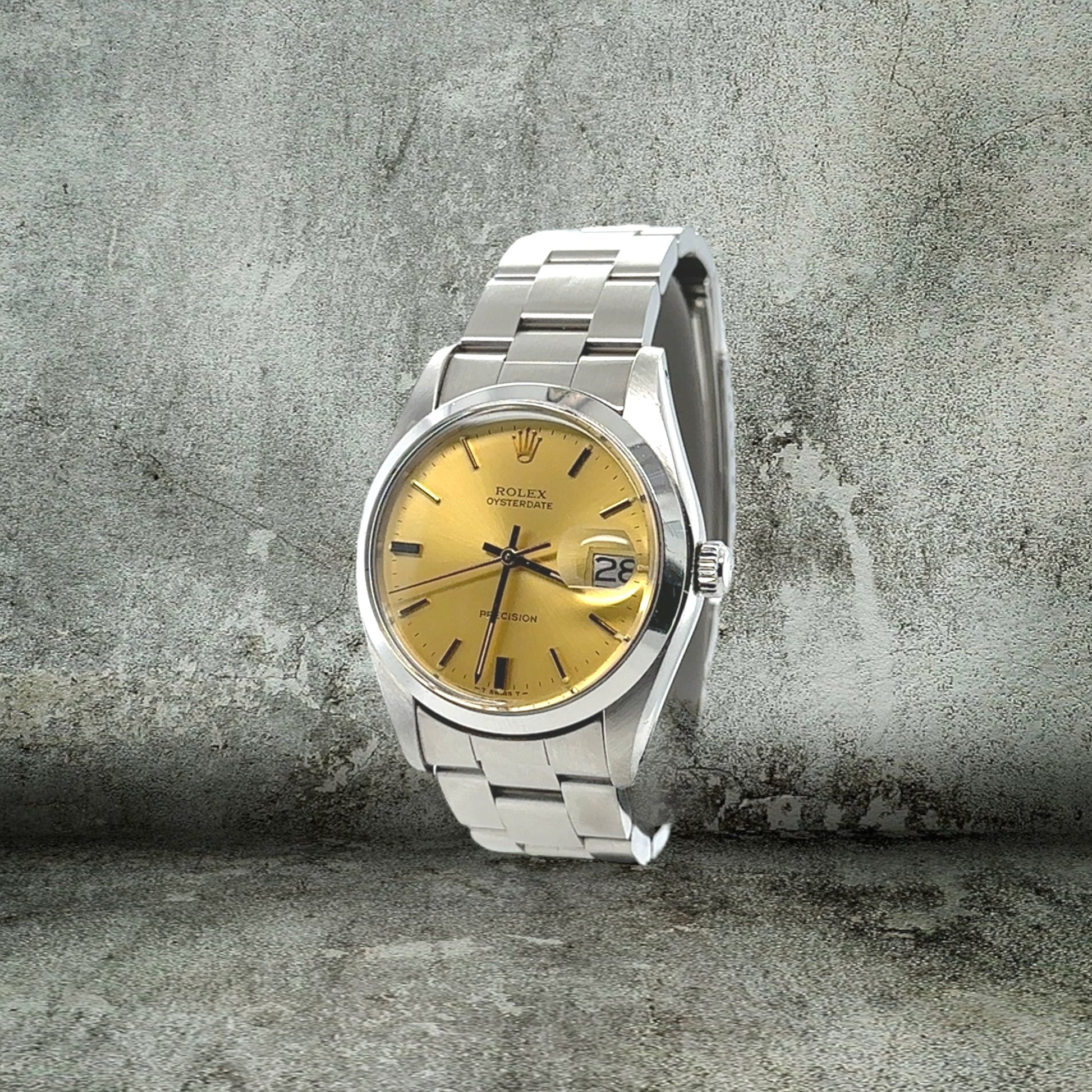 ROLEX PRECISION CHAMPAGNE DIAL 6694