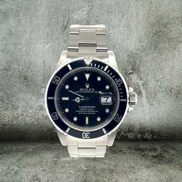 ROLEX SUBMARINER 16610 SWISS ONLY FULL SET