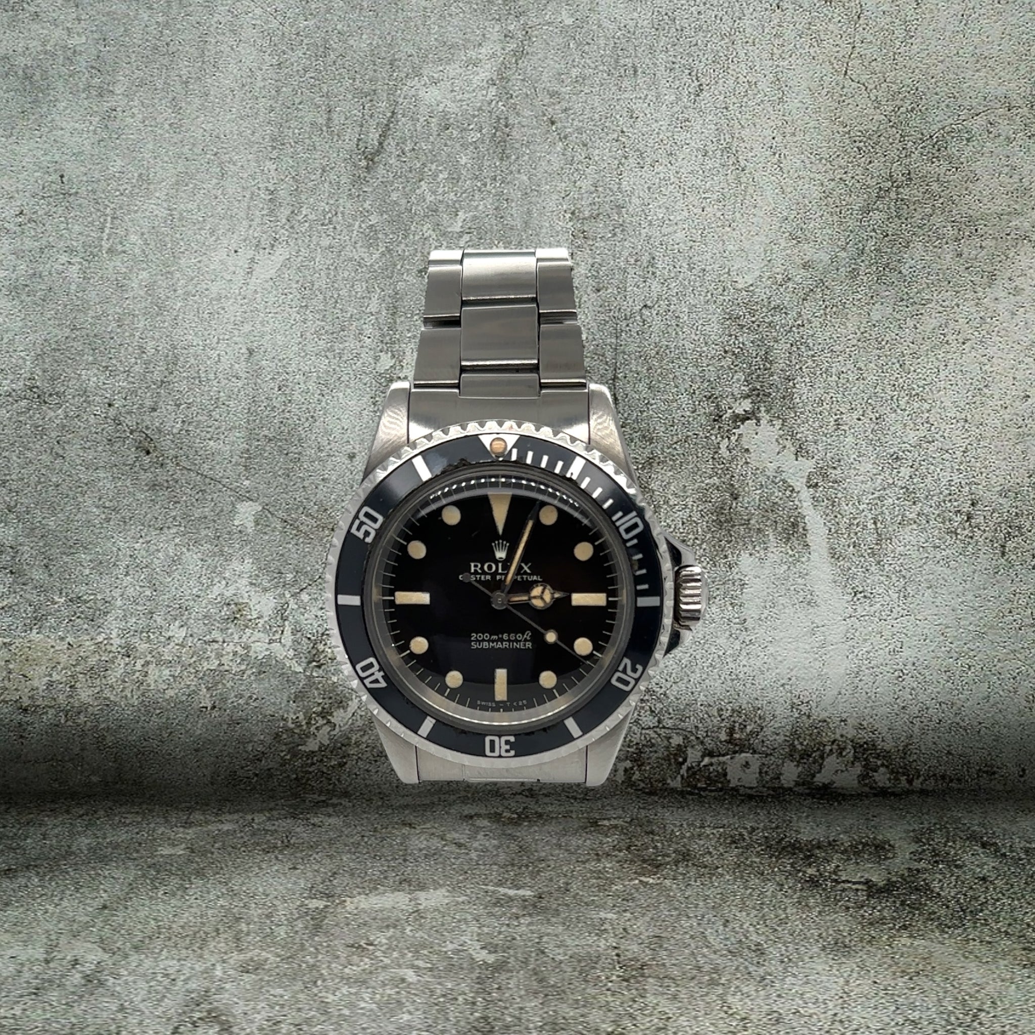 ROLEX SUBMARINER 5513 VINTAGE PALLETTONI METER FIRST FULL SET