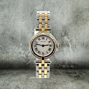 CARTIER PANTHERE STEEL AND GOLD REF 6692
