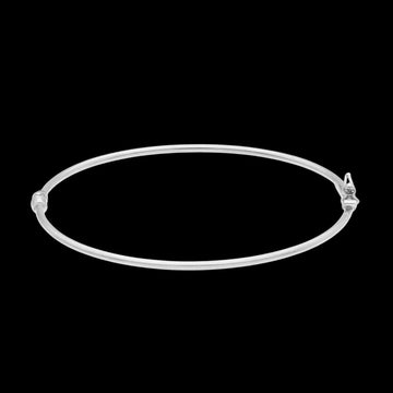 BRACCIALE RIGIDO ORO BIANCO 18kt