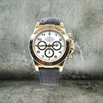 ROLEX DAYTONA 16518 ZENITH 18kt FULL SET